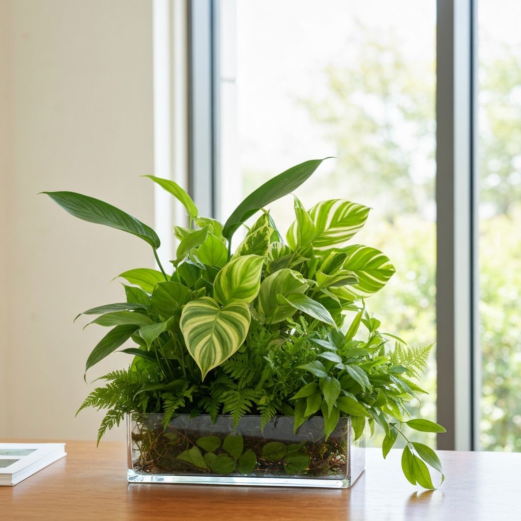 Educational botanical arrangement